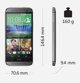 Parametry smartphonu HTC One M8