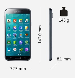 Parametry smartphonu Samsung Galaxy S5