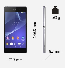 Parametry smartphonu Sony Xperia Z2