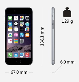 Parametry smartphonu Apple iPhone 6