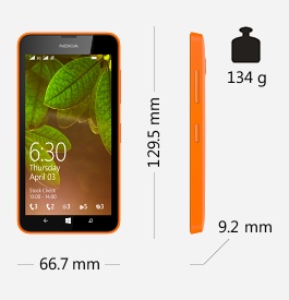 Parametry smartphonu Nokia Lumia 630
